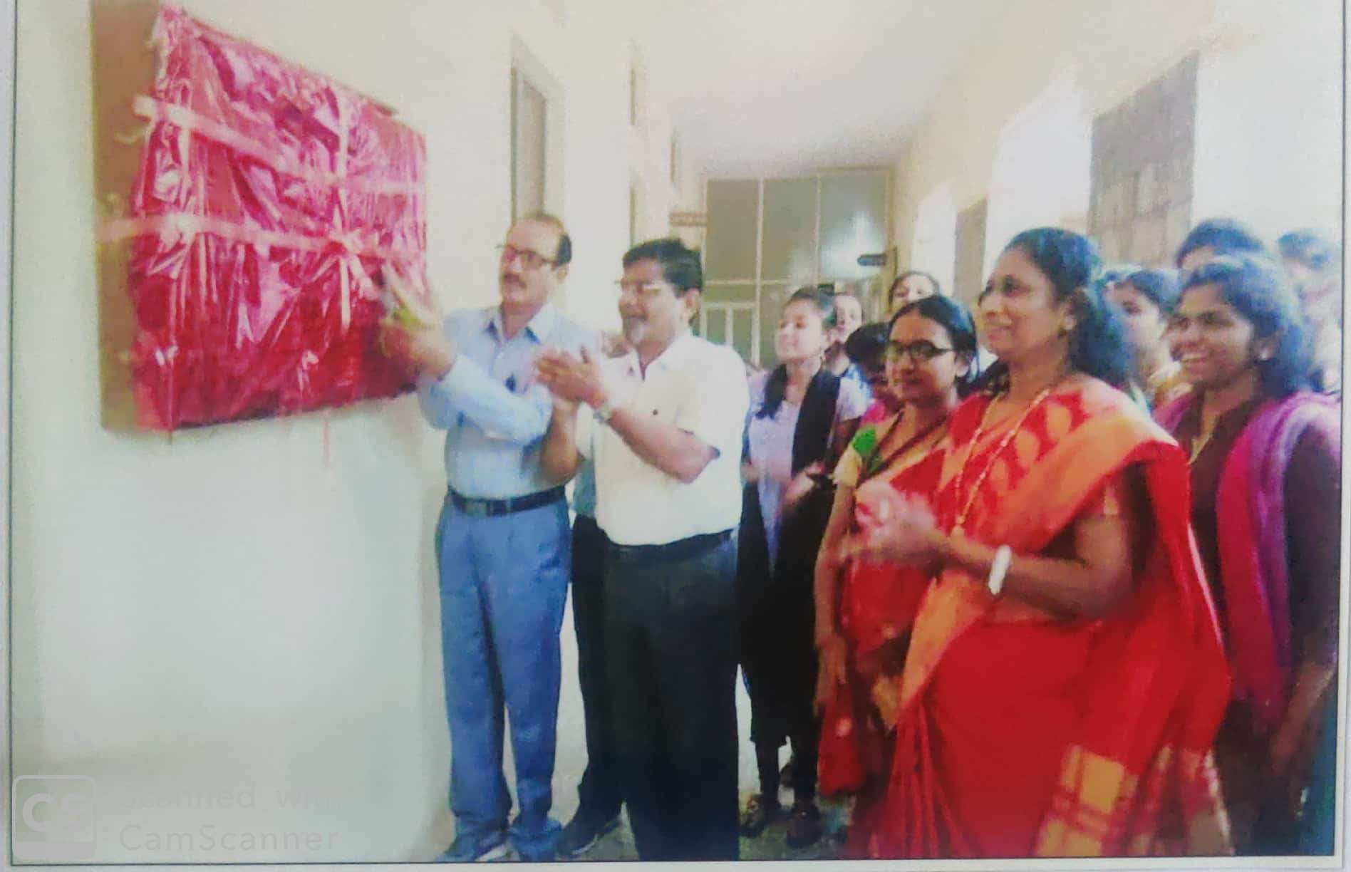 Dr B D Pagar inaugurating ELA – 17-18
